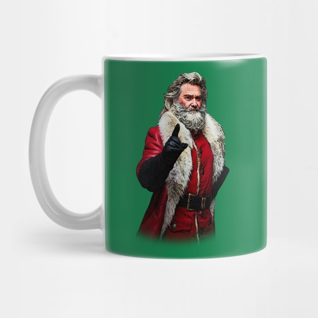 Kurt Russell Santa by BigOrangeShirtShop